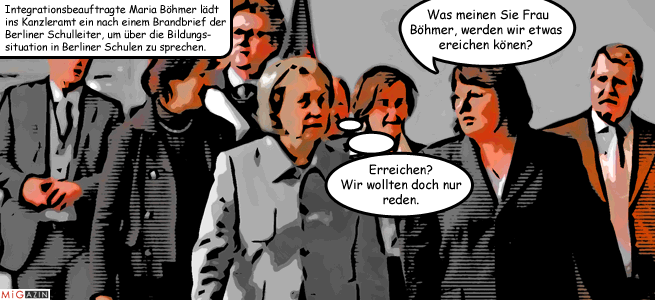 Wenn Maria Böhmer einlädt ... comic_boehmer_einladung_berliner_schulen_655x300