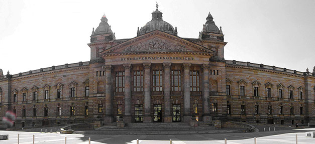 Keine Mitgliedschaft in der jüdischen Gemeinde ohne eindeutige Willensbekundung Das Bundesverwaltungsgericht in Leipzig © pythonboot auf flickr.com (CC 2.0), bearb. MiG