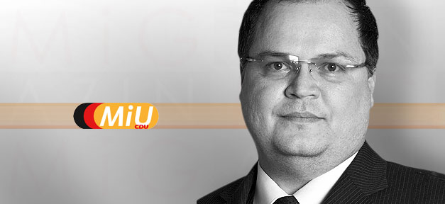 Migranten in der Union fordern Aufstockung der Finanzmittel für Integrationskurse Dr. Andreas Wojcik, AK Leiter „Migranten in der Union“ CDU Rhein-Sieg