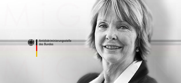 Lüders warnt vor zunehmender Diskriminierung Christine Lüders, Leiterin der Antidiskriminierungsstelle des Bundes © ADS, bearb. MiG