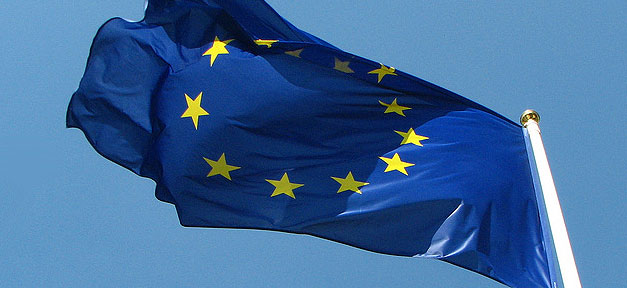 Die Europäische Flagge © fdecomite auf flickr.com (CC 2.0), bearb. MiG