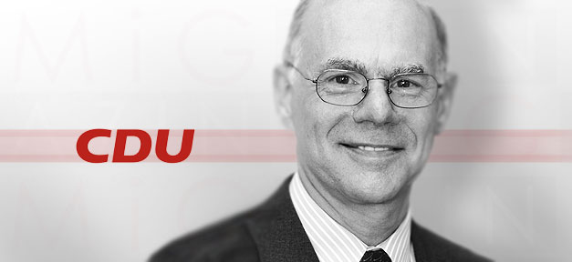 Bundestagspräsident Prof. Dr. Norbert Lammert (CDU) © bearb. MiG