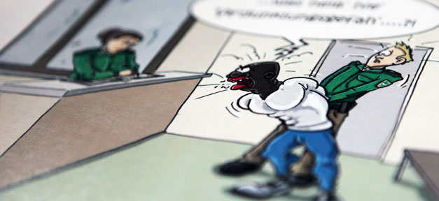 Ärger um rassistischen Polizei-Kalender Ein Montasblatt aus dem Polizeikalender © PolG, bearb. MiG