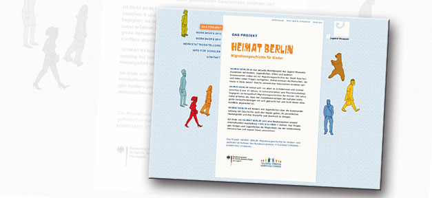 Die Webseite von "Heimat Berlin" © heimat-berlin.info, bearb. MiG