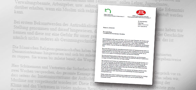 Muslime in Niedersachsen brechen mit Schünemann Die Erklärung der Islamischen Religionsgemeinschaften DITIB und Schura in Niedersachsen