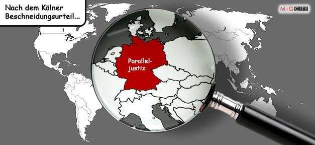 Paralleljustiz Paralleljustiz in Deutschland © MiG
