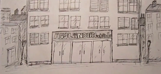 Szene aus dem Video: Mohamed und die Ausländerbehörde © Der Tagesspiegel