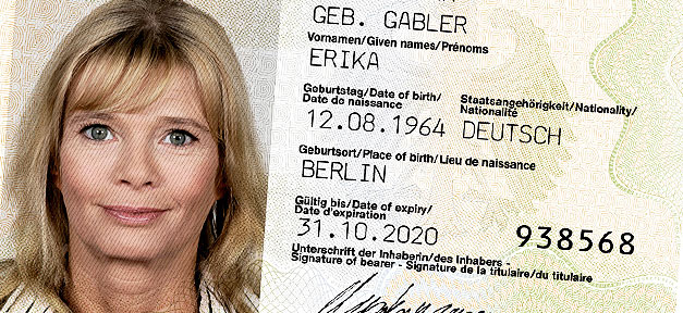 Personalausweis der Bundesrepublik Deutschland - Muster