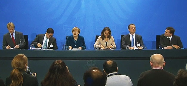 Die Pressekonferenz zum 7. Integrationsgipfel © Bundesregierung