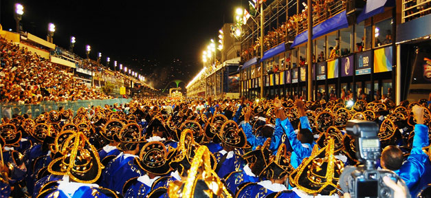 Die Kehrseite des Karnevals Karneval, Rio, Brasilien, Rio de Janeiro