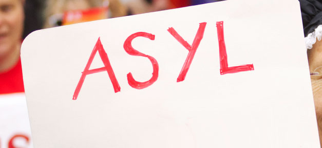 Zahl der Asylanträge weit unter Hoch von 2015 Asyl, flüchtlinge, demonstration, aslybewerber
