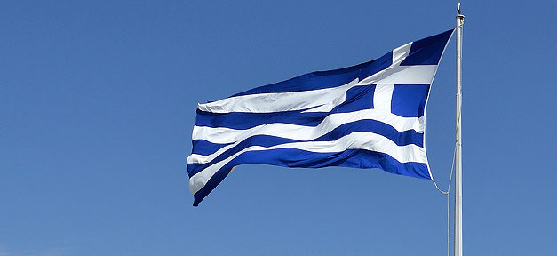 Schlamm und Kälte als Abschreckung für Flüchtlinge Griechenland, Grecce, Griechen, Flagge, Fahne