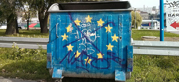 Kaum Erfolge bei Bekämpfung von Diskriminierung und Hass europa, europäische union, eu, müllcontainer, müll