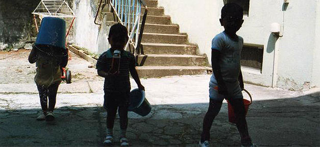 Flüchtlingslager, Flüchtlinge, Kinder, Asyl, Asylbewerber