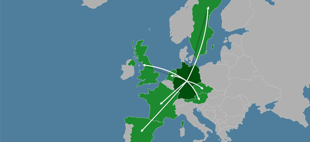 Europäische Vernetzung von Rechtsextremen Rechtsextremismus, Online Karte, Interaktiv, Online