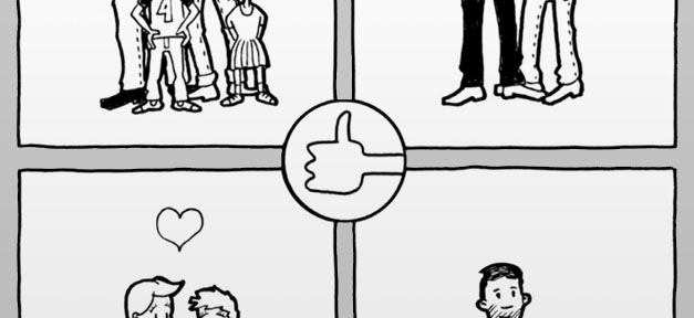 Eine Informationsbroschüre für Flüchtlinge sorgt für Irritationen Comic, Flüchtlinge, Daumen hoch, Integration, Schwarzwald Baar Kreis