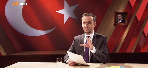 Erdoğan stellt Strafantrag gegen Böhmermann Jan Böhmermann, ZDF, Erdogan, Recep Tayyip Erdogan