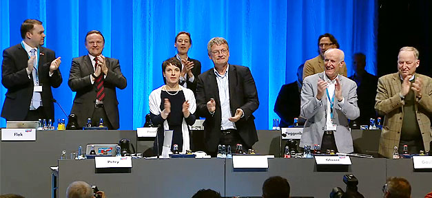 Kirchen werden staatlich bevorzugt - AfD profitiert afd, bundesparteitag, vorstand, parteitag, islam