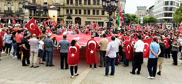 Türken, Türkei, demo, demonstration