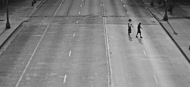 Nichts ist, wie es scheint Straße, leer, Weg, Kinder, leere Straße