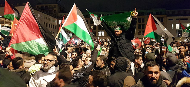 Demonstration, Israel, USA, Jerusalem, Palästina, Hauptstadt