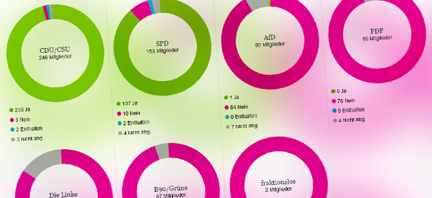 Diese Unions- und SPD-Abgeordneten votierten gegen die Aussetzung Bundestag, Abstimmung, Flüchtlinge, Familiennachzug, Familie