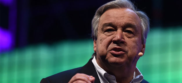 UN-Generalsekretär warnt vor Klima-Katastrophe António Guterres, UN, Vereinte Nationen, UNO