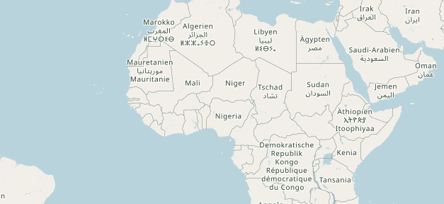 Merkel wirbt für Investitionen in Afrika Niger, Afrika, Landkarte, Atlas, Weltkarte, Land