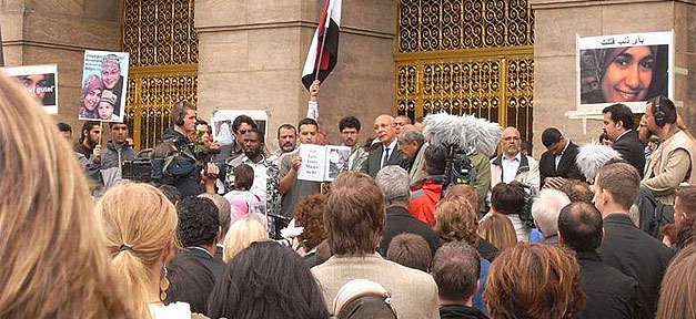 Tabea-Kejal Jamshididana erhält Marwa-El-Sherbini-Stipendium Marwa El Sherbini, Dresden, Mord, Islamfeindlichkeit