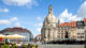 Dresdner demonstrieren gegen Rechtsextremismus Frauenkirche, Dresden, Stadt, Marktplatz, Menschen, Cafe