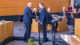Juden und Muslime entsetzt über Kemmerich-Wahl Thomas Kemmerich, Björn Höcke, Handschlag, Thüringen, Ministerpräsident