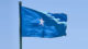 Heuschreckenplage für geschwächte Somalier dramatisch Flagge, Fahne, Somalia, Land, Staat