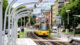 Frauen mit Kopftuch an Leipziger Bahnhaltestelle rassistisch beleidigt Straßenbahn, Bahn, Stadt, Stuttgart, Straße