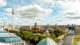 Berlin: Jährlicher Aktions- und Gedenktag gegen Islamfeindlichkeit Berlin, Stadt, Panorama, Fernsehturm, City, Wolken, Himmel