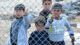 Syrer, Flüchtlinge, Kinder, Syrien, Krieg, Flüchtlingslager, Zaun