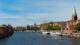 Bremen, Stadt, Panorama, Kirche, Fluss, Schiffe, Ufer