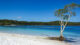 Australien nimmt Klimaflüchtlinge aus Tuvalu auf K'gari, Fraser Island, Australien, Insel, Meer, Strand, Sand, Baum, Himmel, Urlaub, Ferien