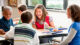 Sachsens CDU-Chef: Bildungsqualität sinkt wegen Migranten Schule, Essen, Kantine, Bildung, Schüler, Kinder, Mensa, Lachen