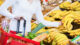 Einkaufen, Supermarkt, Banane, Lebensmittel, Lieferkettengesetz, Frau, Einkaufskorb