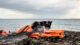Strand, Flüchtlinge, Rettungsweste, Griechenland, Meer