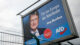 Früherer AfD-Chef Meuthen ab Januar wieder Hochschullehrer Jörg Meuthen, AfD, Wahlplakat, Rechtsextremismus, Rechtsextremist, Europawahl