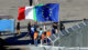 Italien zieht Personal aus Flüchtlingslagern in Albanien ab Italien, Albanien, Flüchtlingspolitik, Flüchtlingslager, Europäische Union, Fahne, Geflüchtete, Migranten