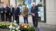 Steinmeier: „Der Hass des Täters zielte auf Juden, auf Muslime“ Halle, Anschlag, Kiez-Döner, Frank-Walter Steinmeier, Ismet Tekin, Gedenken, Blumen, Reiner Haseloff