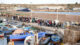 Flüchtlinge, Geflüchtete, Italien, Lampedusa, Insel, Hafen, Boote