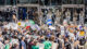 Demos gegen Trumps Migrationspolitik weiten sich aus Demo, Demonstration, Menschen, Soldaten, Kalifornien, USA, Migration, Abschiebung
