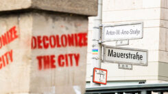 Berlin, Straße, Mohrenstraße, Anton-W.-Amo-Straße, Rassismus, Kolonialismus