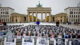 Deutschland erinnert an die Opfer vom 7. Oktober Hamas, Israel, Juden, Terror, 7. Oktober, Brandenburger Tor, Gedenken