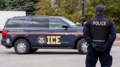 USA, ICE, Einwanderungsbehörde, Auto, Pkw, Kfz, Polizei